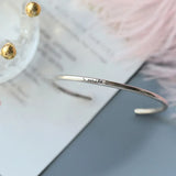 Smile Face Silver Bangle Jewelry Accessories