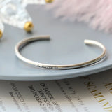 Smile Face Silver Bangle Jewelry Accessories