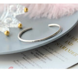 Smile Face Silver Bangle Jewelry Accessories