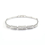 CZ Women's Cuff Bracelet