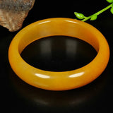 Natural XinJiang JinSi Jade Stone Bangles Cuff for Women