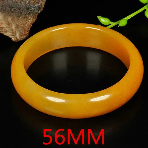 Natural XinJiang JinSi Jade Stone Bangles Cuff for Women