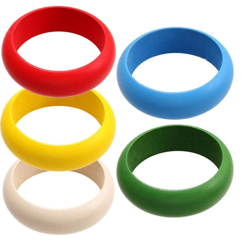 Retro Ethnic Style Wooden Bangles - Personality Couple Bracelet