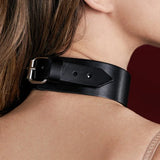 Women Bdsm Leather Collar Harness Sexy Bondage Choker