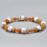 Natural Stone Beads Bracelet Lapis Lazuli Bangles