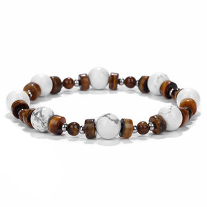 Natural Stone Beads Bracelet Lapis Lazuli Bangles