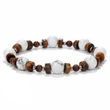 Natural Stone Beads Bracelet Lapis Lazuli Bangles