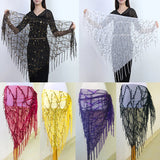 Sequins Tassel Belly Dance Hip Scarf Indian Belly Dancing Belts