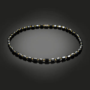 Magnetic Hematite Beads Necklace for Weight Loss
