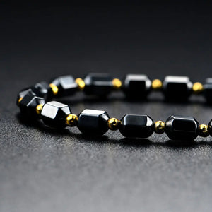 Magnetic Hematite Beads Necklace for Weight Loss