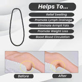 Magnetic Hematite Stone Therapy Necklace for Slimming Health - Men Women