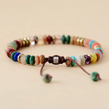 Amazonite Friendship Bracelet Natural Healing Crystal Stones Wristband