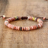 Amazonite Friendship Bracelet Natural Healing Crystal Stones Wristband