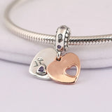 Women Bracelet Bangle Dangle Bead Charm DIY Jewelry