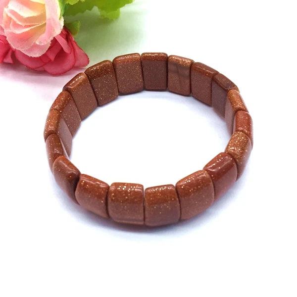 Natural Stone Bead Bracelet