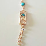 Women Cuff Bracelet Long Chain & Link Jewelry Accessory