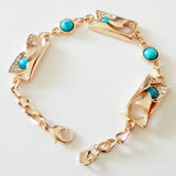 Women Cuff Bracelet Long Chain & Link Jewelry Accessory