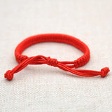Women Bracelet Lucky Red Thread Bracelet Tibetan Buddhist Handwoven Jewelry