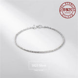 925 Sterling Silver Bracelet for Women Wedding Accessories