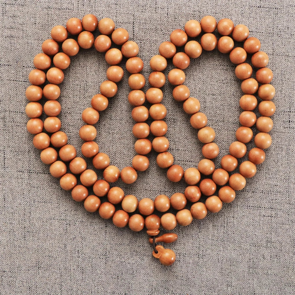Women Wood Beaded Bracelet Necklace