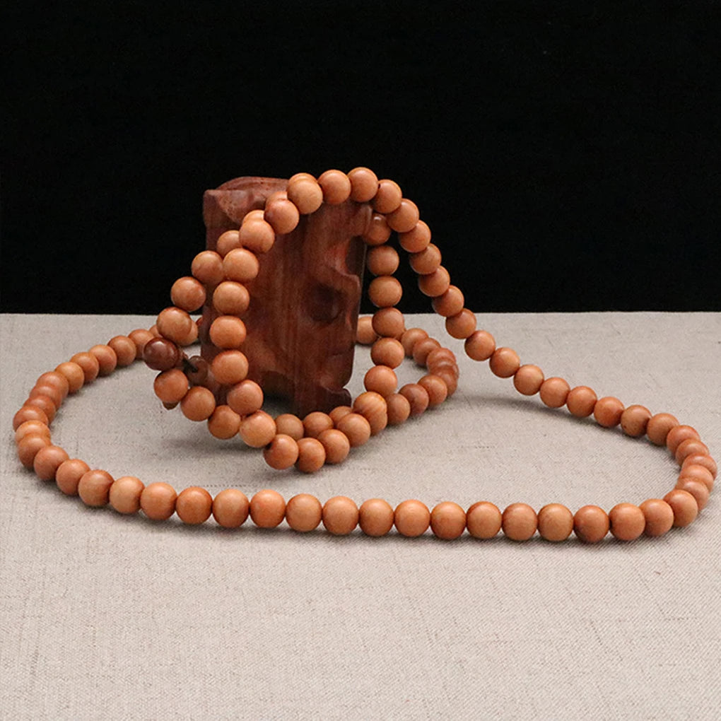 Women Wood Beaded Bracelet Necklace