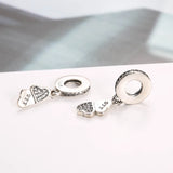 Women Bead DIY Bracelet Jewelry with Pendant Charm