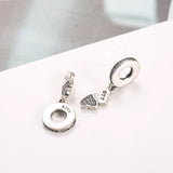 Women Bead DIY Bracelet Jewelry with Pendant Charm