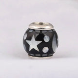 Women Bracelets Bead Silver DIY Jewelry Celestial Mosaic Charm Lady Gift