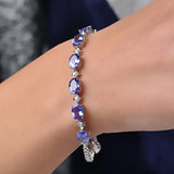 Opal Bracelet Alloy Handwrist Decorations Jewelry