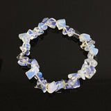 Opal Moonstone Chip Stone Bracelet Balance Healing Natural Beads