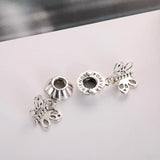 Butterfly Friendship Silver Bracelet Pendant DIY Jewelry
