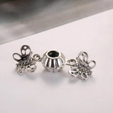Butterfly Friendship Silver Bracelet Pendant DIY Jewelry