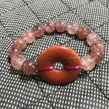 Women Bracelets Natural Gamestone Bead Sunstone Amazonite Citrine Jade