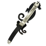 Women Bridal Metal Sea Horses Ocean French Updo Hair Head Clip