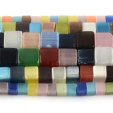 Women Cat Eye Beads Bracelet Natural Opal Stone Beads for DIY Bracelet