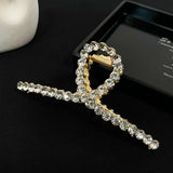 Women's Pearl Hair Clip with Shark Clip Styling Tool