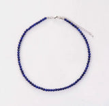 Natural Stone Choker Necklace Womens Collar Necklace Neck Choker