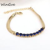 Zircon Snake Chain Tennis Bracelet - Women's Classic Jewelry Gift