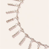 Women Coat Dress Casual Party Adjustable Length Chain Belt Waist