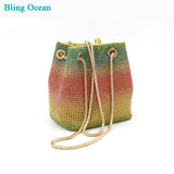 Colorful Diamonds Shoulder Bag Mini Chain Handbag