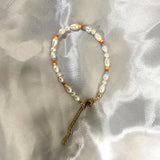 Symmetrical Freshwater Pearl Bead Bracelet