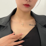 925 Silver Pendant Necklace Cross Religious 18k Crucifix Necklace