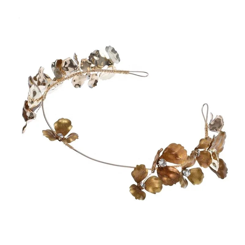 Floral Bridal Hair Tiara Wedding Prom Hairband Accessories