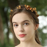 Floral Bridal Hair Tiara Wedding Prom Hairband Accessories