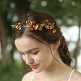 Floral Bridal Hair Tiara Wedding Prom Hairband Accessories