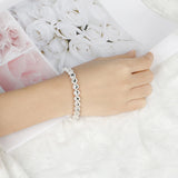 Crystal Bracelet With Rhinestone Never Fade Ceramic Bangle