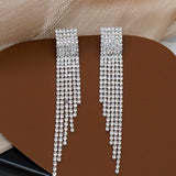Silver Crystal Bridal Wedding Jewelry Set