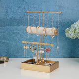 Women Jewelry Organizer Necklace Earring Storage Box Ring Bracelet Holder