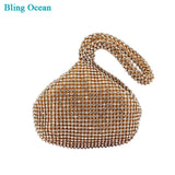 Women Diamonds Shoulder Bags Rhinestone Ladies Purse Handbags Clutch