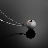 Women Druzy Necklace Natural Stone Pendant Necklaces Druzy Crystal 12mm Beaded